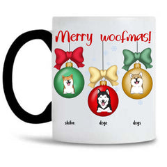 custom mugs. personalized christmas design mugs. christmas gifts.