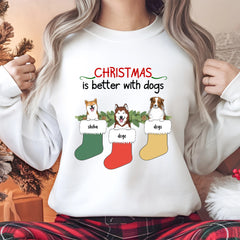 Christmas Custom Name Matching Shirt , Custom Family Christmas Sweatshirt, Personalized Christmas Couple Shirt, Christmas Group Shirt Gift