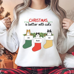 Christmas Custom Name Matching Shirt , Custom Family Christmas Sweatshirt, Personalized Christmas Couple Shirt, Christmas Group Shirt Gift