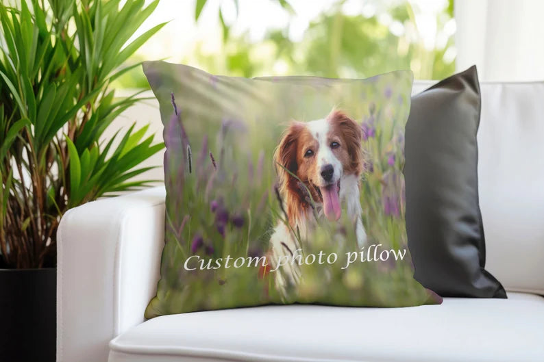 Custom Photo Pillow, Personalized ThoughtyGift Pillow, Custom Photo Pillow, Photo Gift Pillow, Memory Pillow, Personalized Gift, Custom Cushion