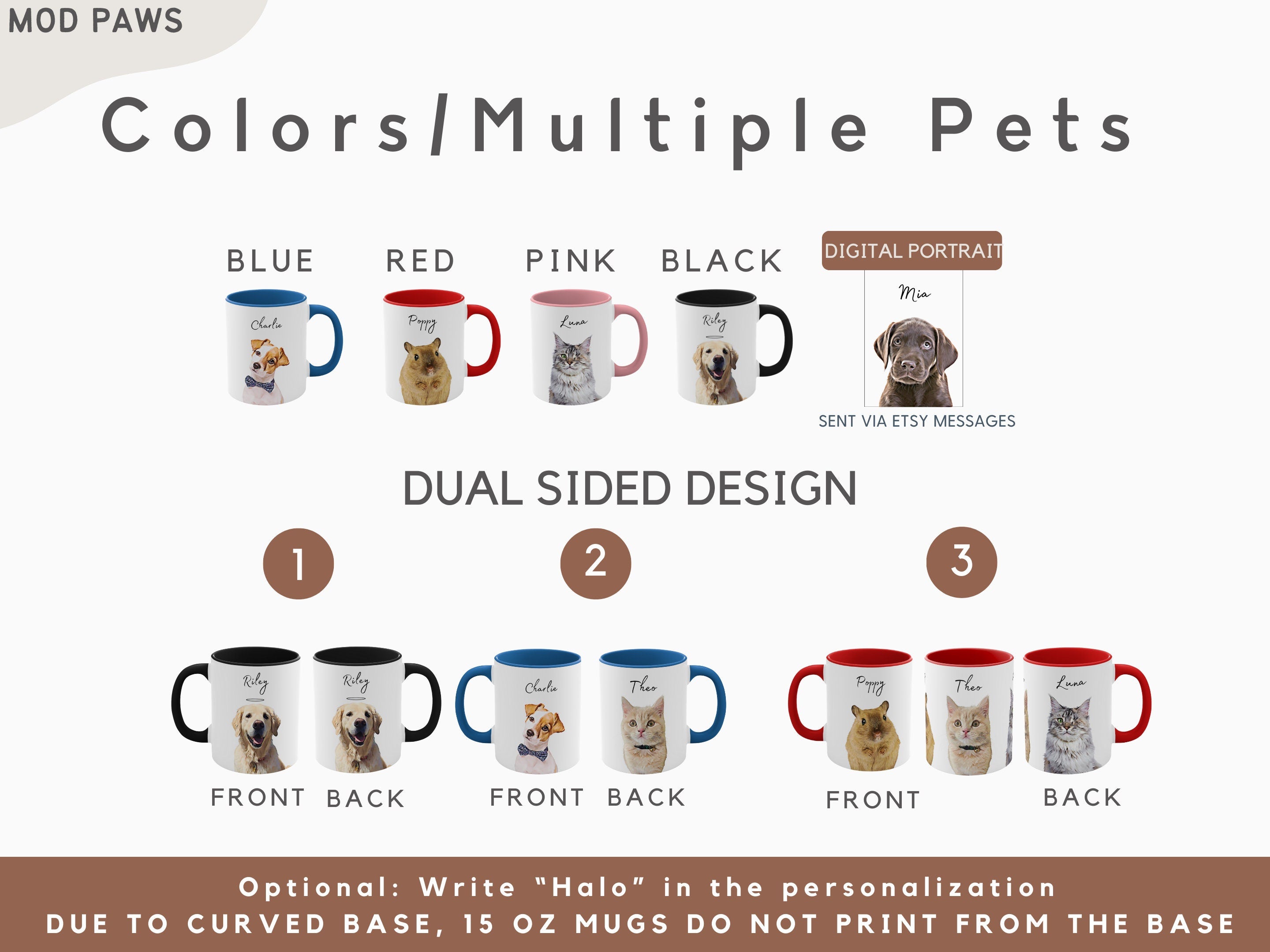 Custom Pet Mug Using Pet Photo + Name Custom Dog Mug Dog Coffee Cup Personalized Pet Mugs Dog Mom Mug Personalized Cat Dad Mug New Dog Mug