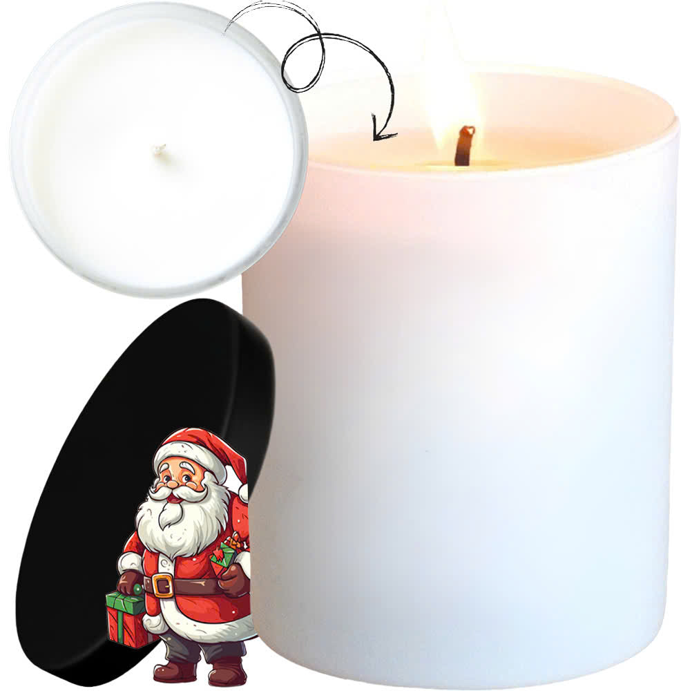 Custom scented candles, custom scented christmas candles, christmas gifts mother, size 12 Oz - burn time up to 40h